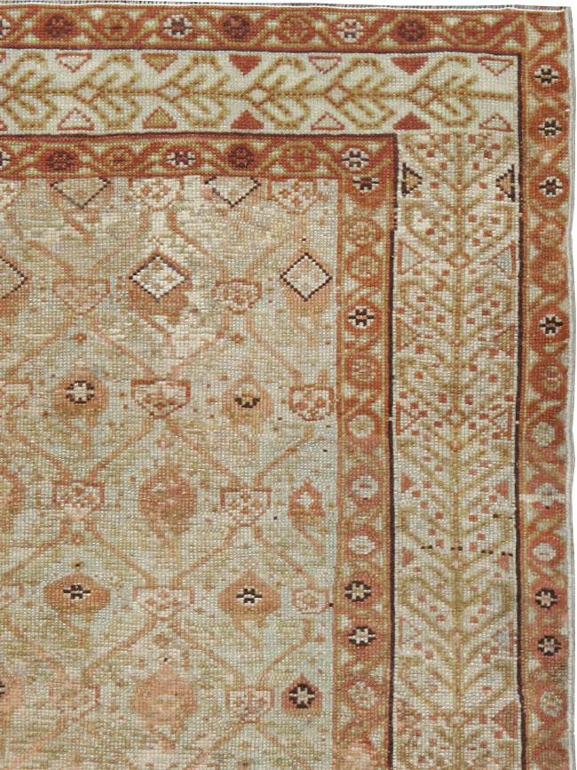 Vintage Persian Malayer Rug, No.23168 - Staging