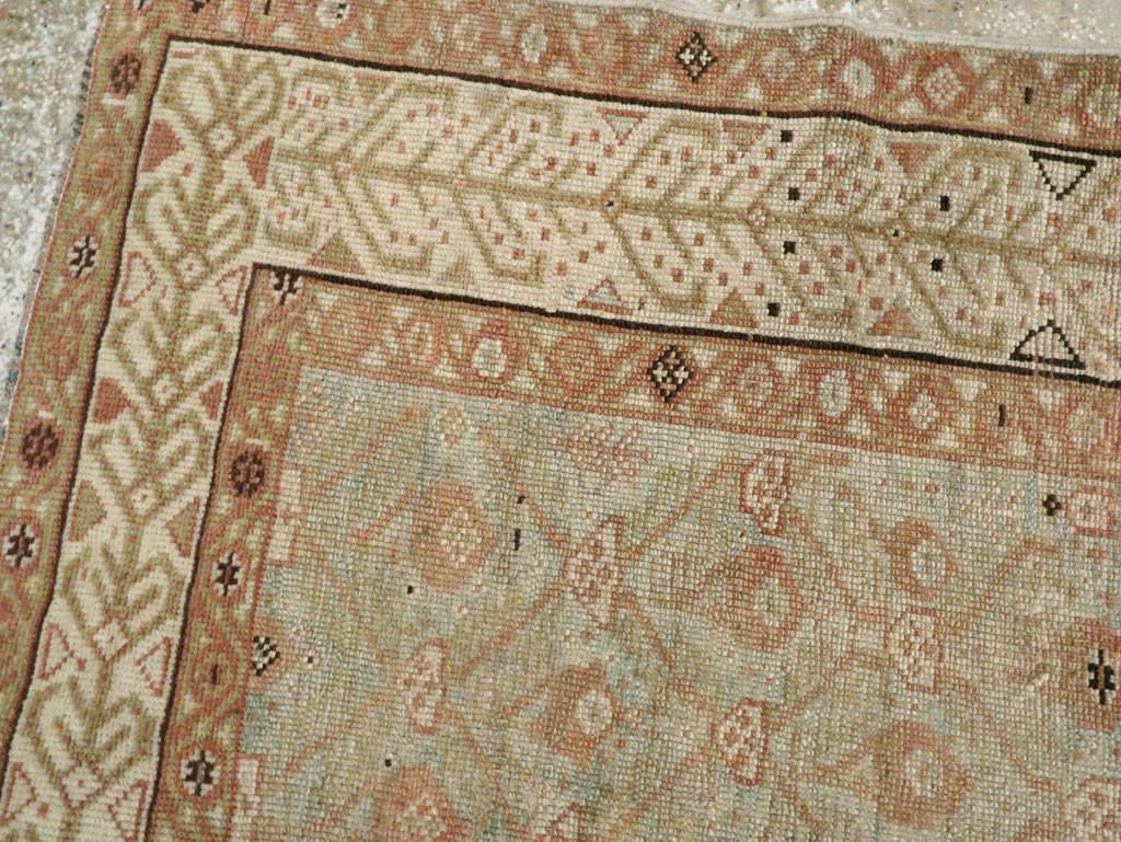 Vintage Persian Malayer Rug, No.23168 - Staging