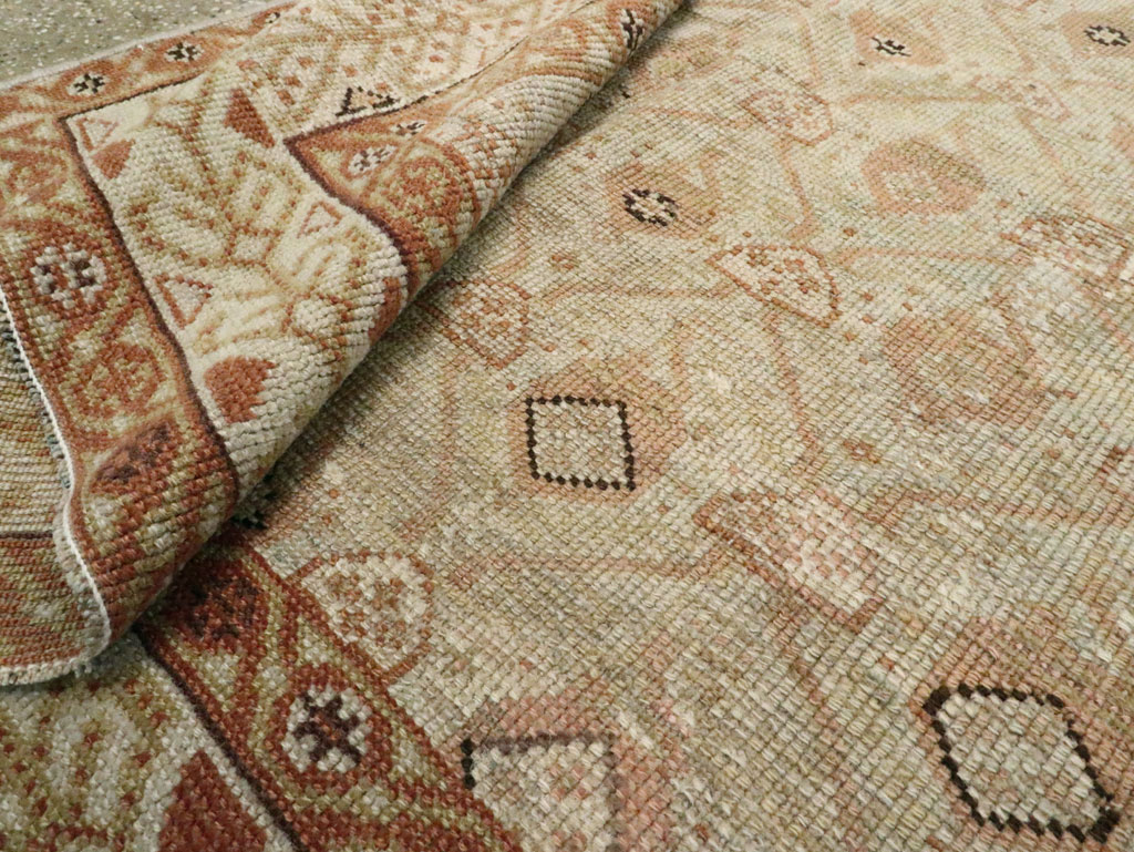 Vintage Persian Malayer Rug, No.23168 - Staging