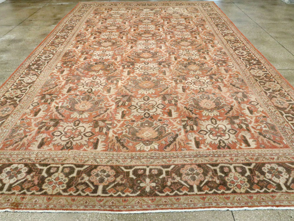 Antique Persian Mahal Carpet, No.23169 - Staging