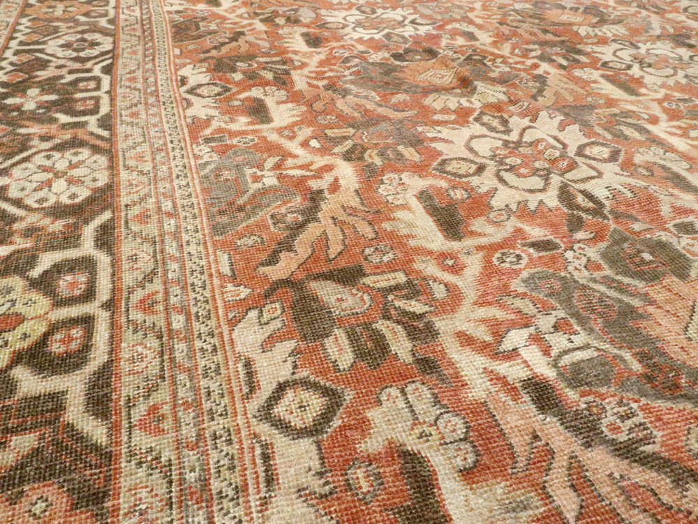 Antique Persian Mahal Carpet, No.23169 - Staging