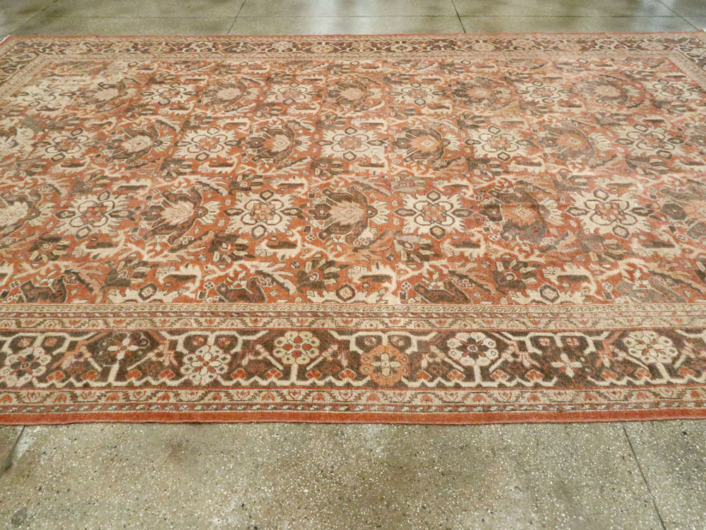 Antique Persian Mahal Carpet, No.23169 - Staging