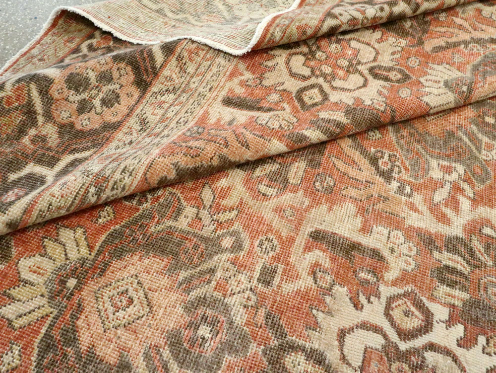 Antique Persian Mahal Carpet, No.23169 - Staging