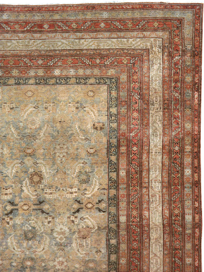 Vintage Persian Malayer Carpet, No.23171 - Staging