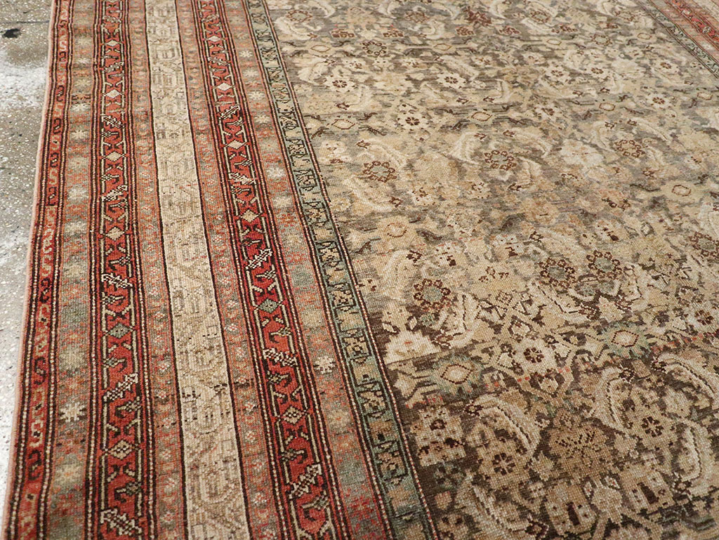 Vintage Persian Malayer Carpet, No.23171 - Staging
