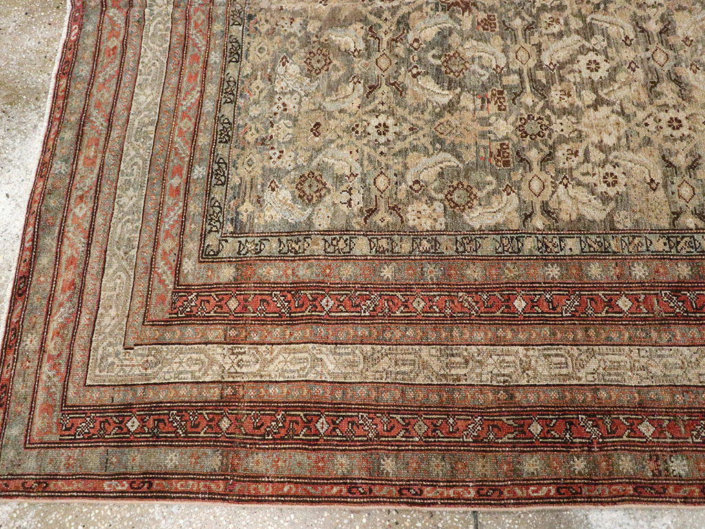 Vintage Persian Malayer Carpet, No.23171 - Staging