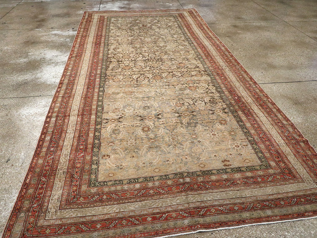Vintage Persian Malayer Carpet, No.23171 - Staging