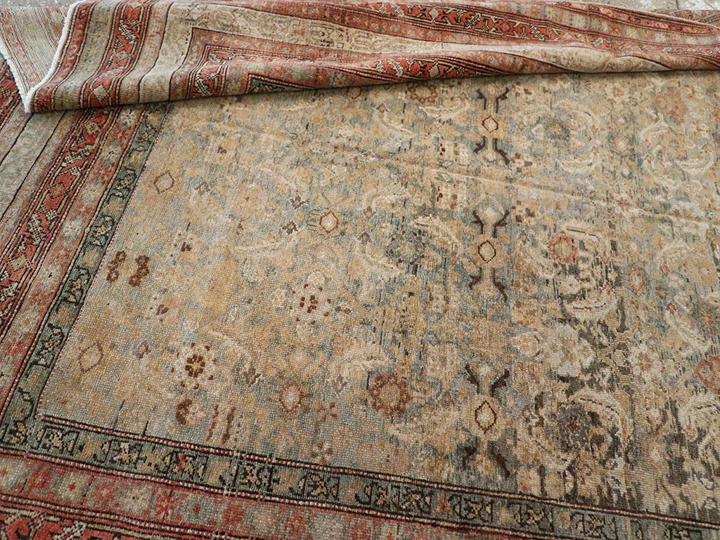 Vintage Persian Malayer Carpet, No.23171 - Staging