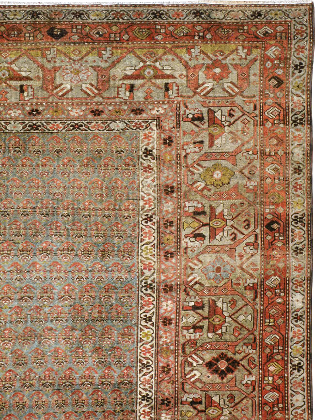 Vintage Persian Malayer Carpet, No.23172 - Staging