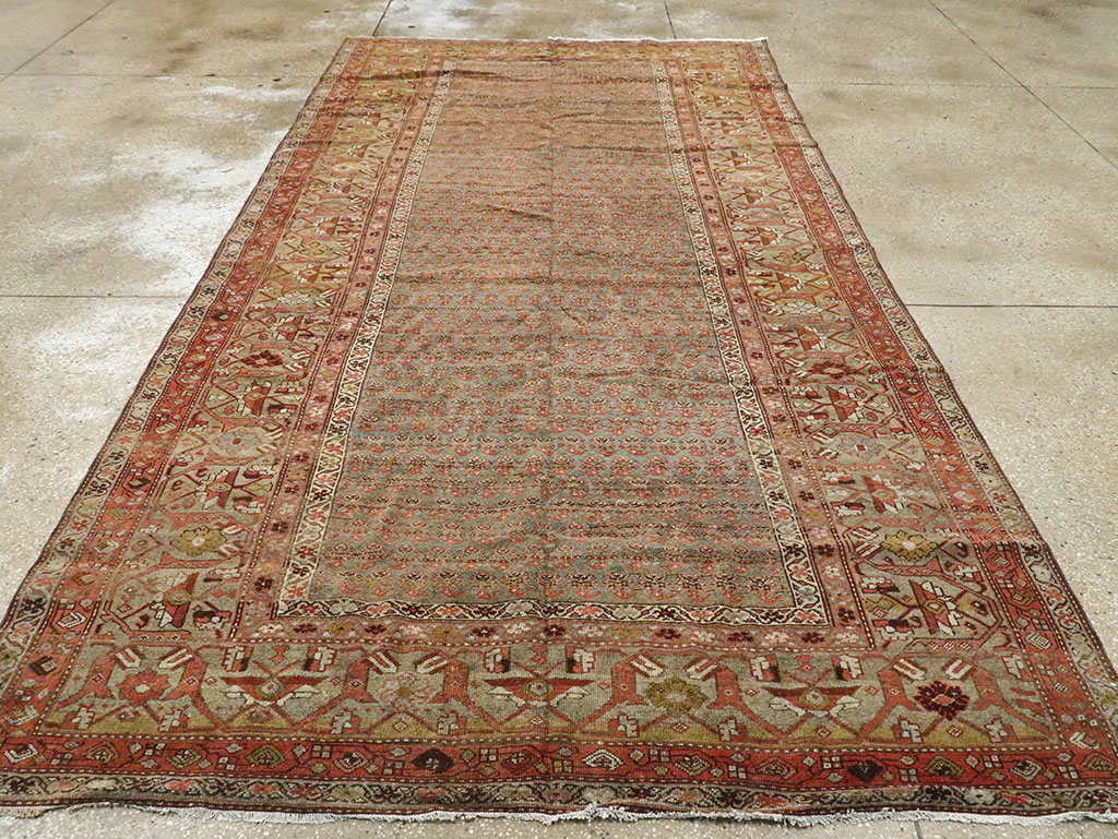 Vintage Persian Malayer Carpet, No.23172 - Staging
