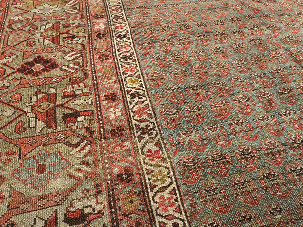 Vintage Persian Malayer Carpet, No.23172 - Staging