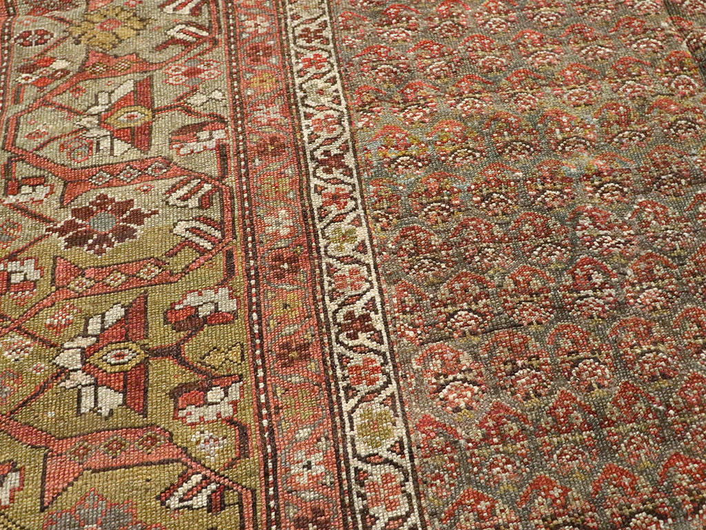 Vintage Persian Malayer Carpet, No.23172 - Staging