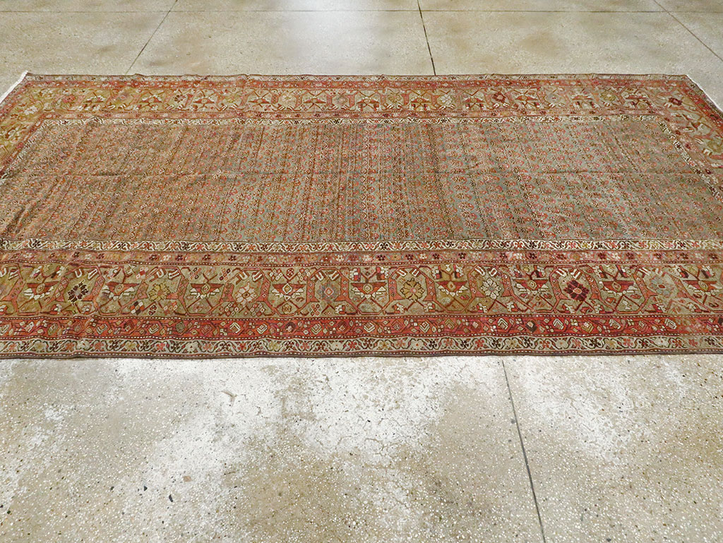 Vintage Persian Malayer Carpet, No.23172 - Staging