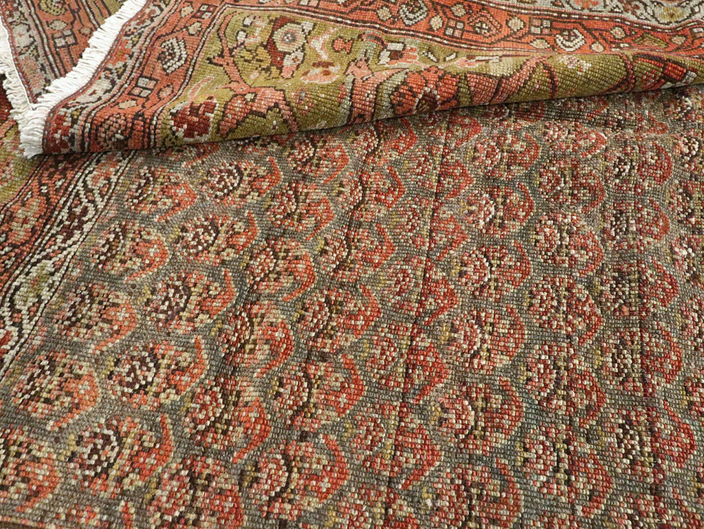 Vintage Persian Malayer Carpet, No.23172 - Staging