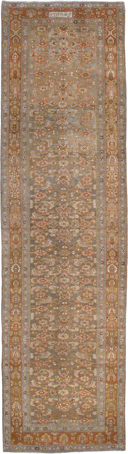 Antique Persian Kurdish Runner, No.23178 - Staging