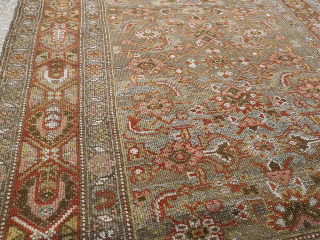 Antique Persian Kurdish Runner, No.23178 - Staging