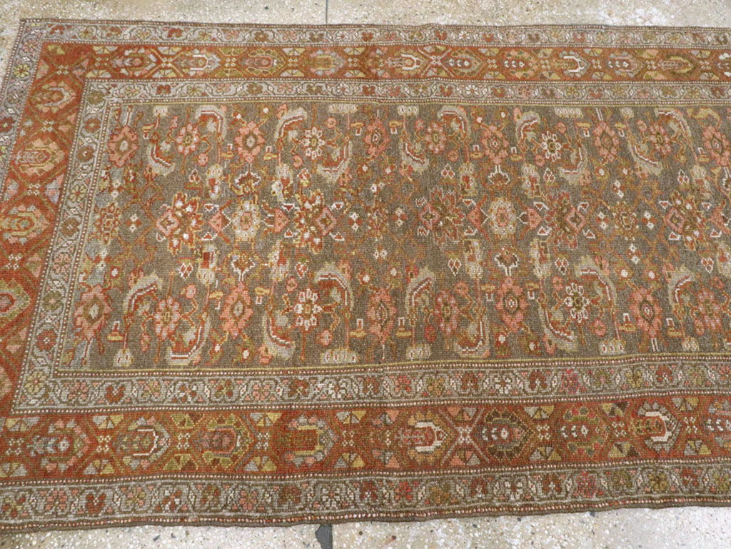 Antique Persian Kurdish Runner, No.23178 - Staging