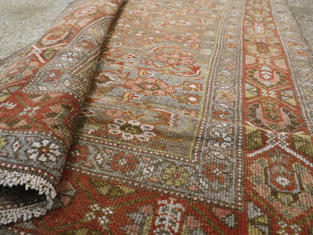 Antique Persian Kurdish Runner, No.23178 - Staging