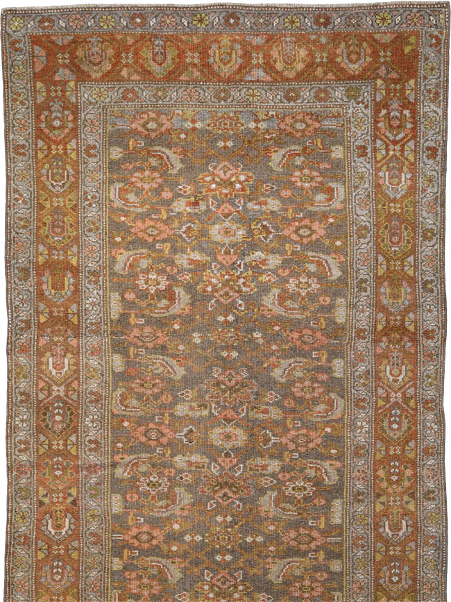 Antique Persian Kurdish Runner, No.23178 - Staging