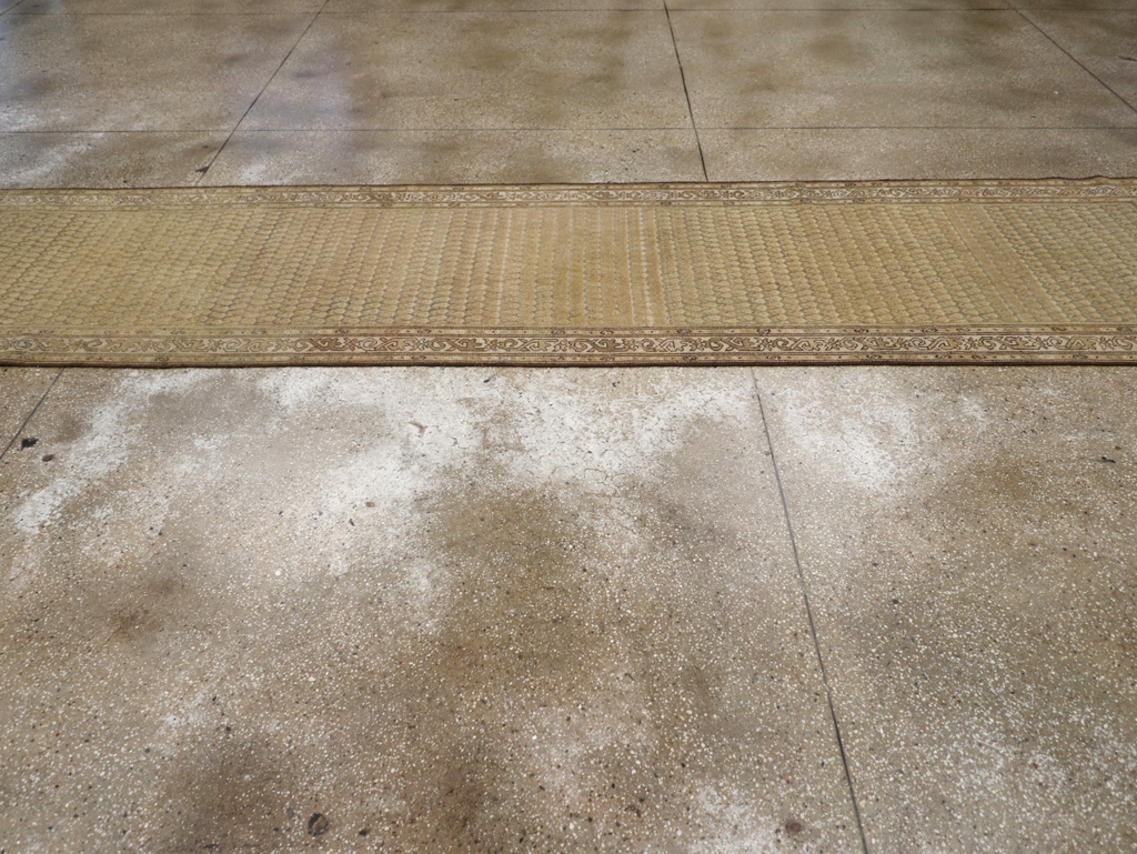 Vintage Persian Malayer Runner, No.23179 - Staging