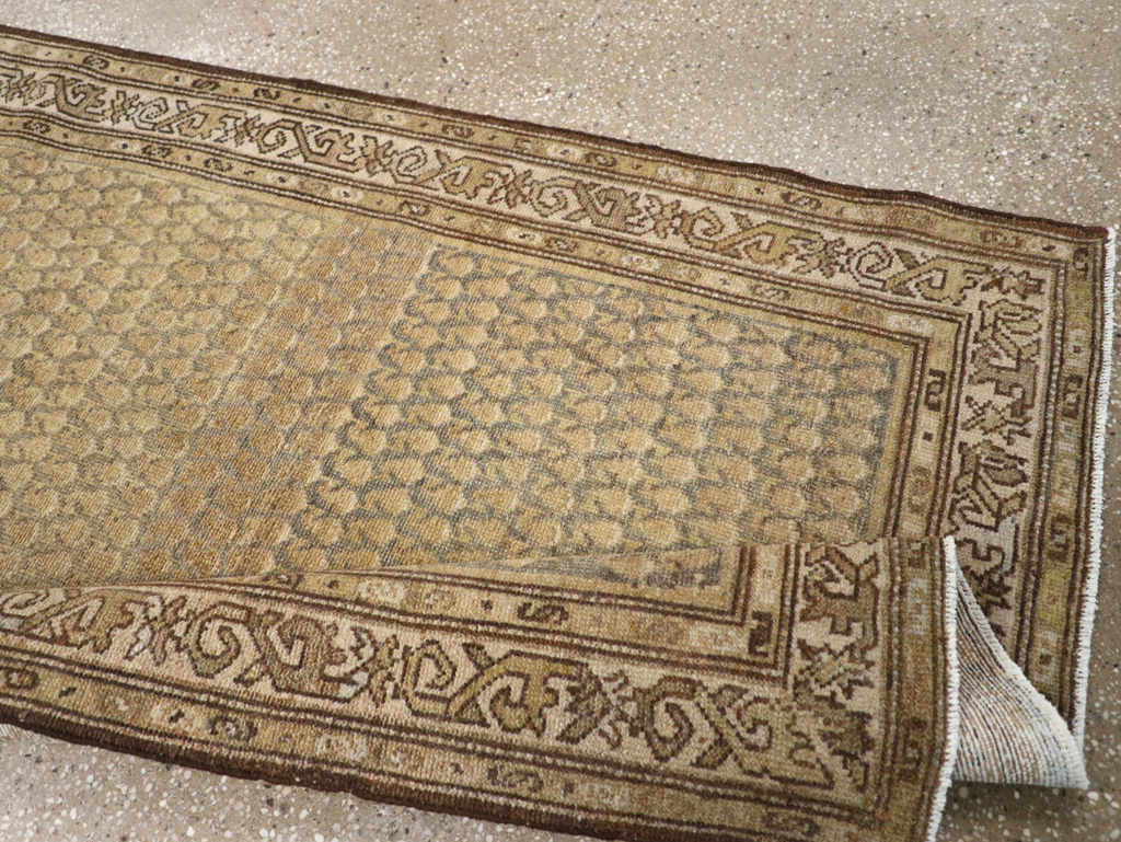 Vintage Persian Malayer Runner, No.23179 - Staging