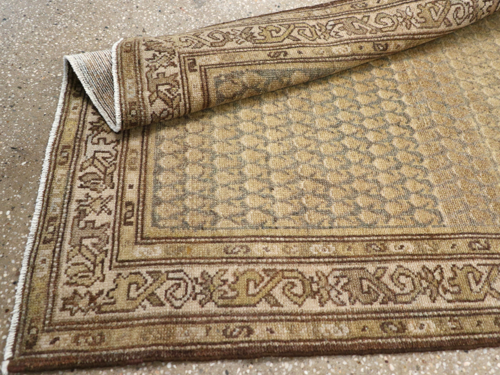 Vintage Persian Malayer Runner, No.23179 - Staging