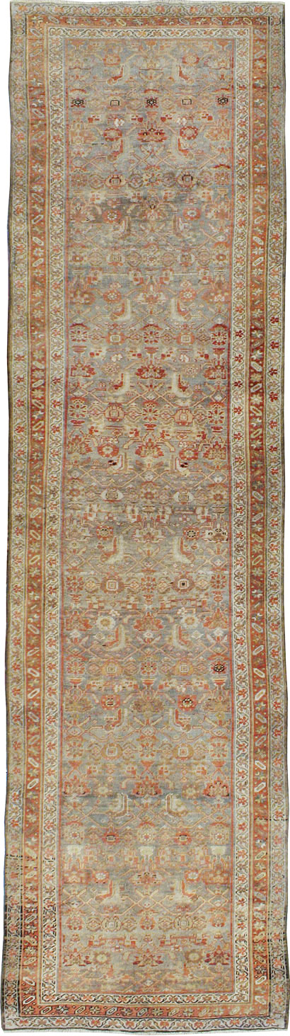 Antique Persian Kurdish Runner, No.23181 - Staging
