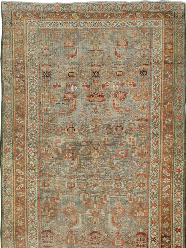 Antique Persian Kurdish Runner, No.23181 - Staging