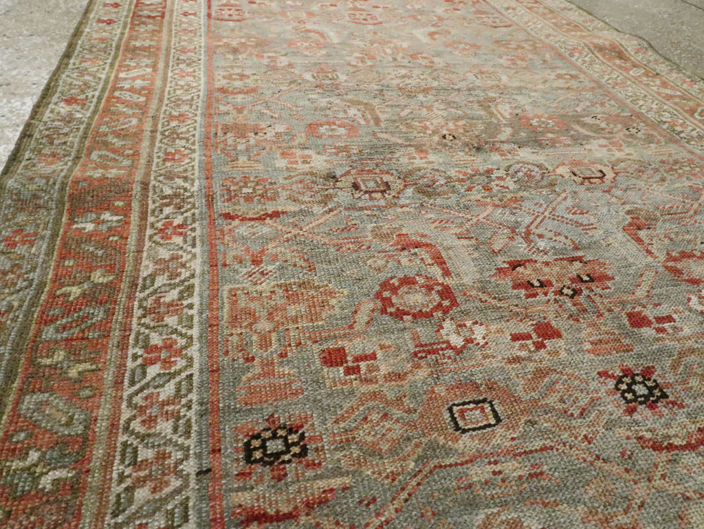 Antique Persian Kurdish Runner, No.23181 - Staging