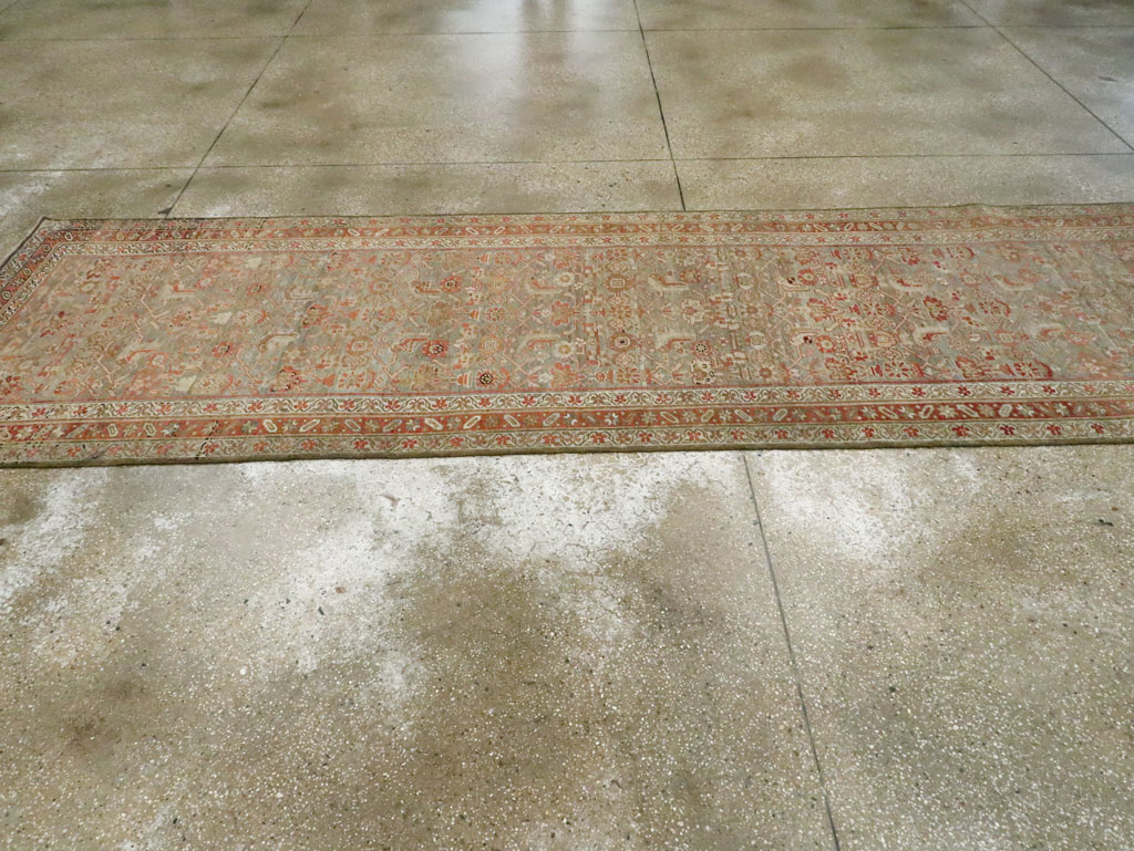 Antique Persian Kurdish Runner, No.23181 - Staging