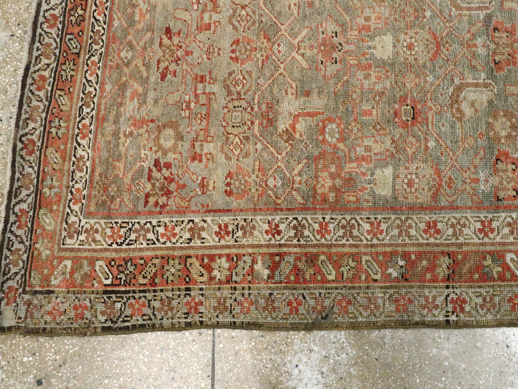 Antique Persian Kurdish Runner, No.23181 - Staging