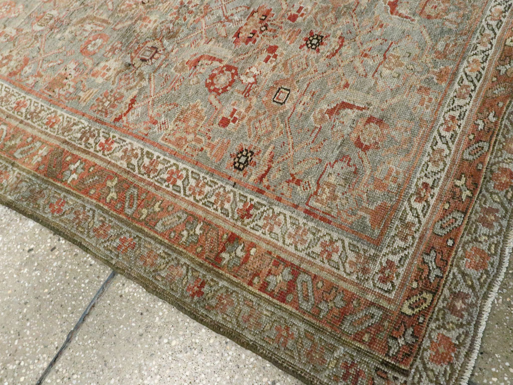 Antique Persian Kurdish Runner, No.23181 - Staging