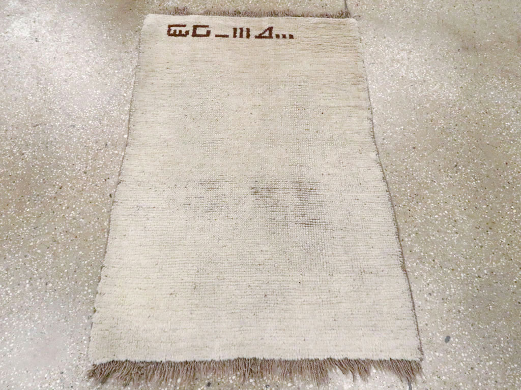 Vintage Persian Gabbeh Rug, No.23186 - Staging