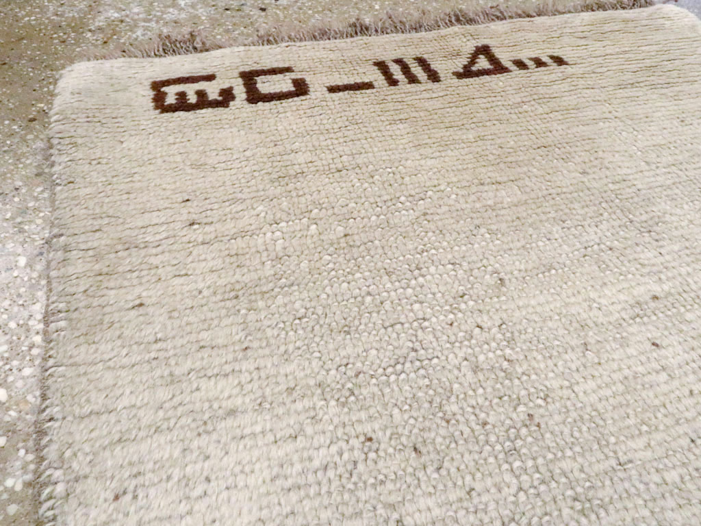 Vintage Persian Gabbeh Rug, No.23186 - Staging