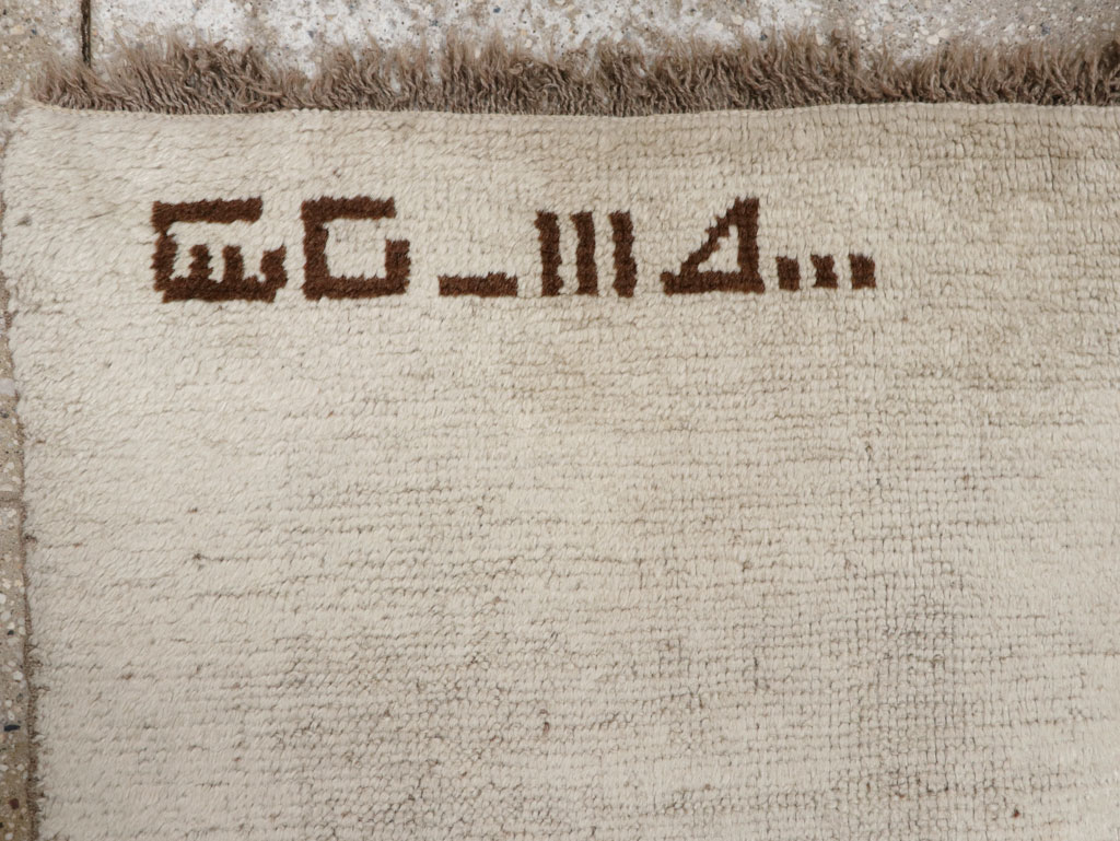 Vintage Persian Gabbeh Rug, No.23186 - Staging