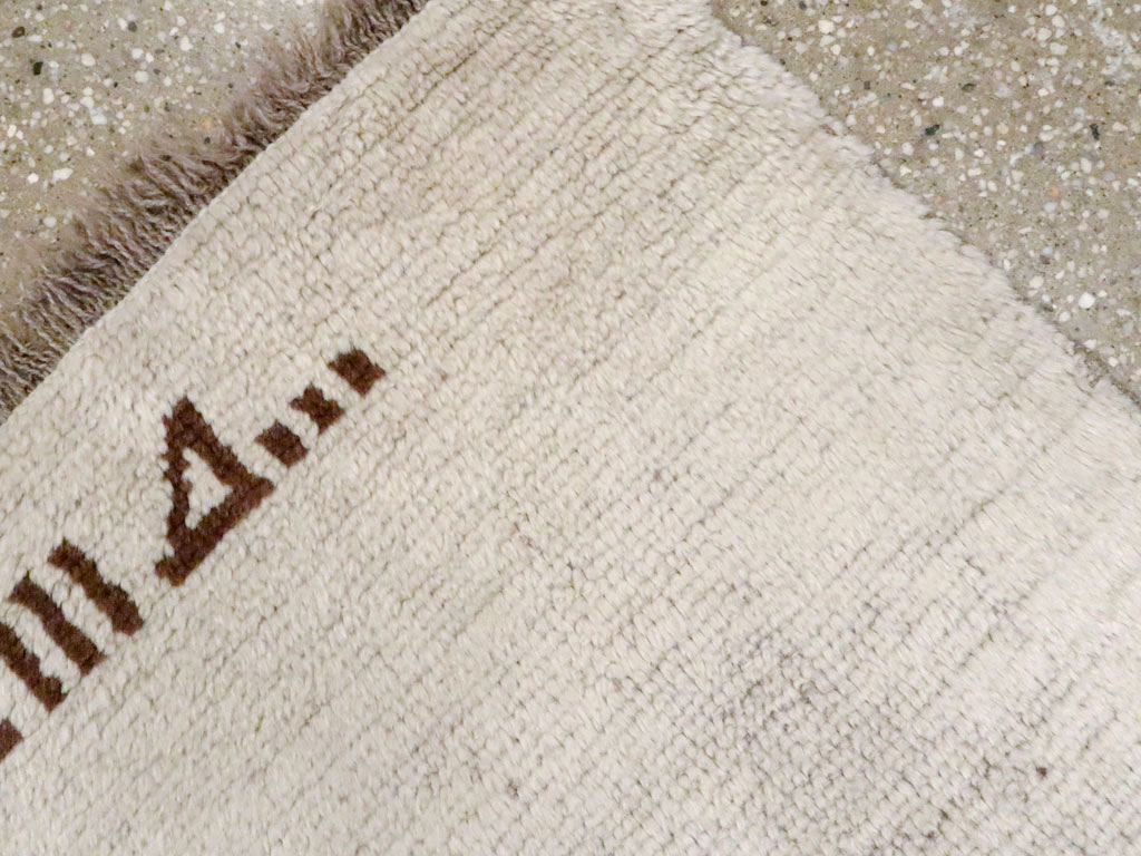 Vintage Persian Gabbeh Rug, No.23186 - Staging