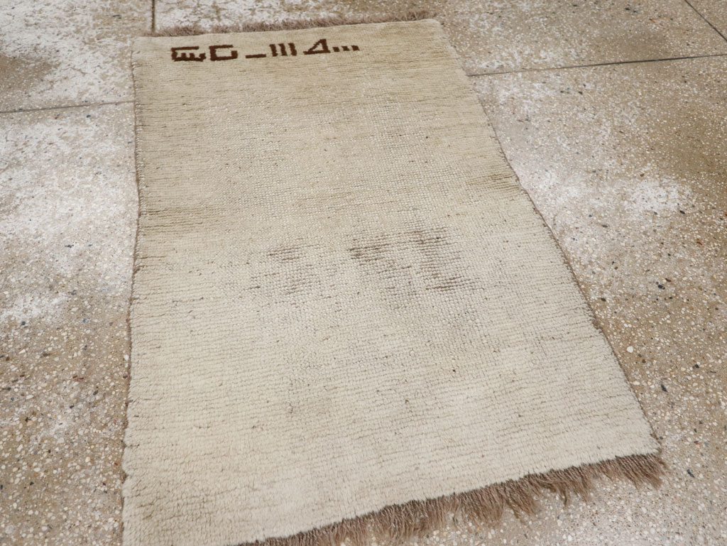 Vintage Persian Gabbeh Rug, No.23186 - Staging