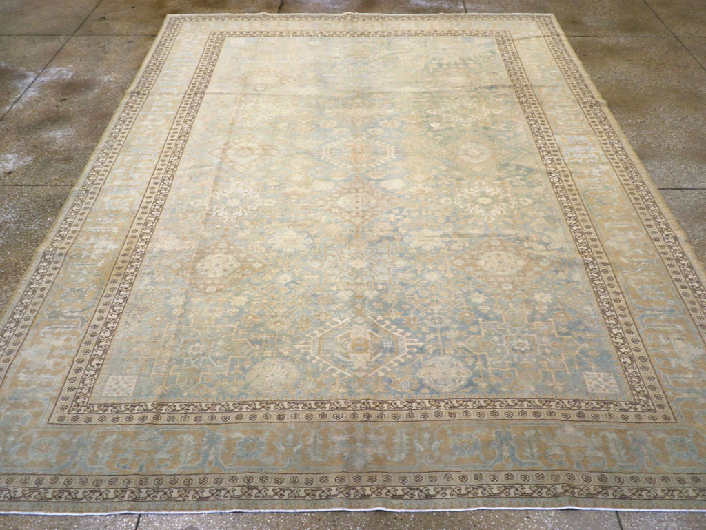 Antique Persian Malayer Carpet, No.23189 - Staging