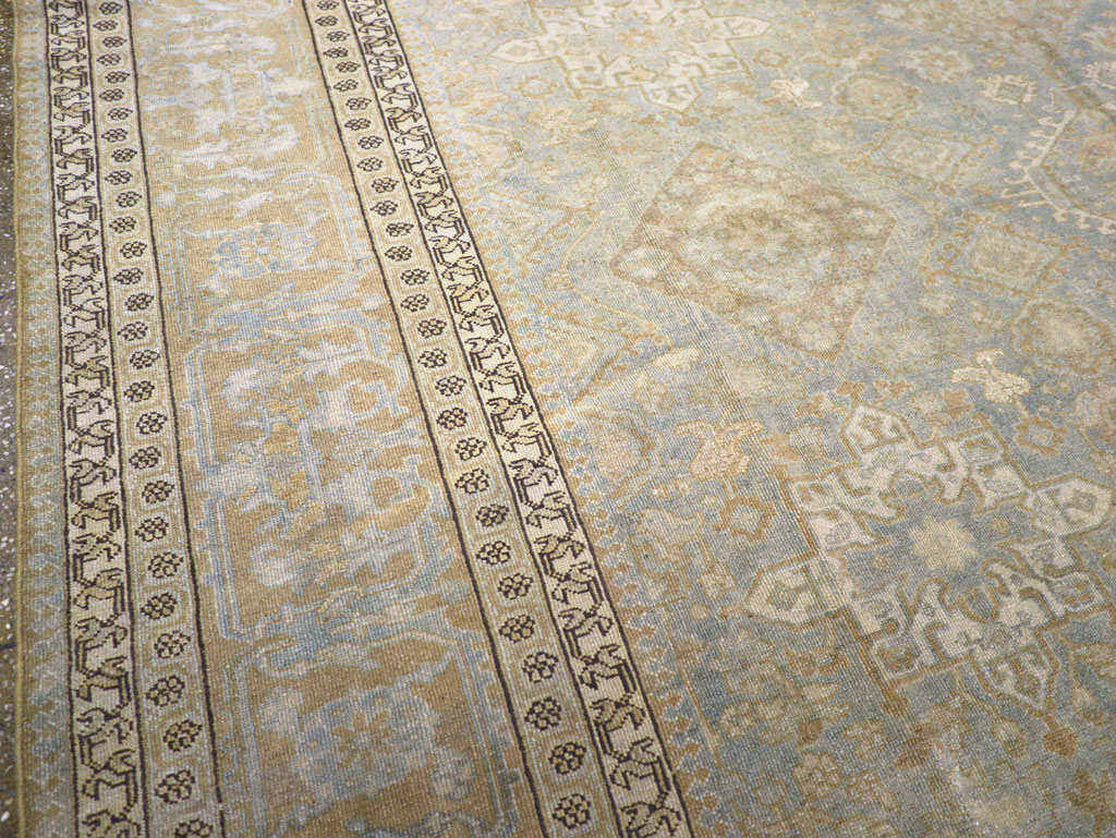 Antique Persian Malayer Carpet, No.23189 - Staging