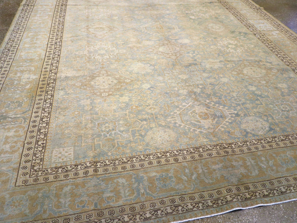 Antique Persian Malayer Carpet, No.23189 - Staging