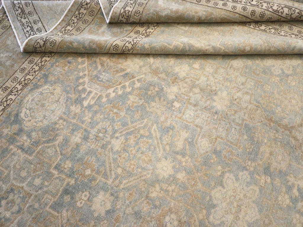 Antique Persian Malayer Carpet, No.23189 - Staging