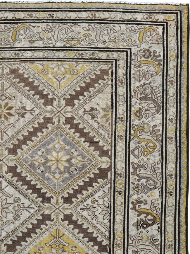 Antique Persian Malayer Rug, No.23201 - Staging