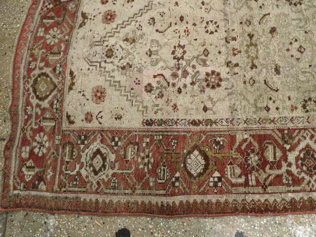 Antique Persian Bidjar Long Runner, No.23207 - Staging