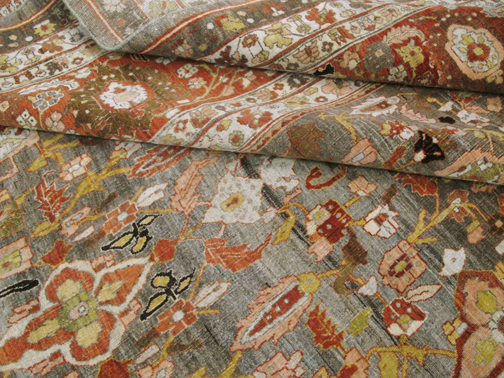 Antique Persian Bidjar Carpet, No.23213 - Staging