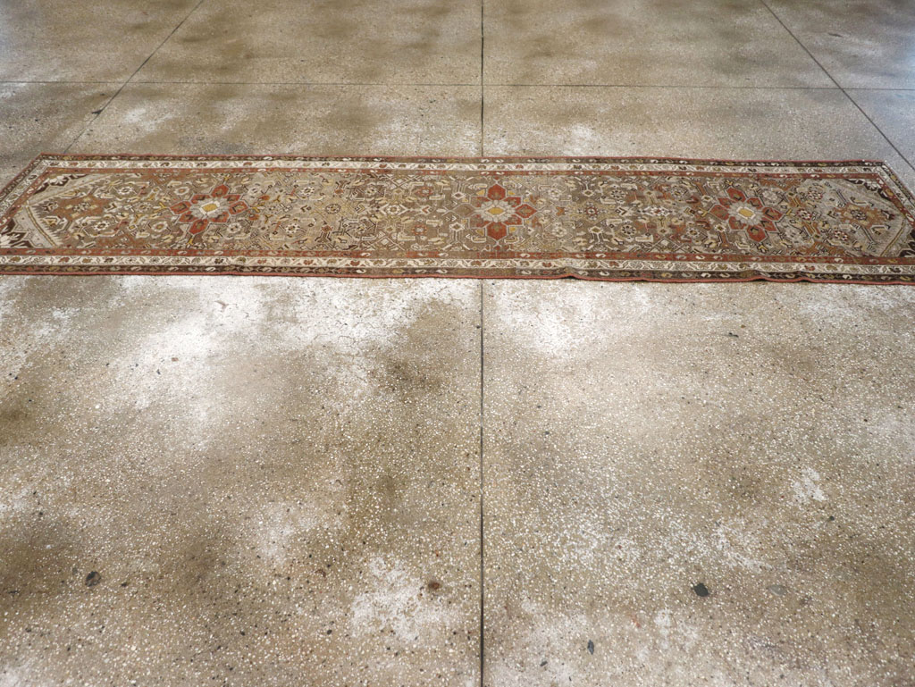 Vintage Persian Malayer Runner, No.23224 - Staging