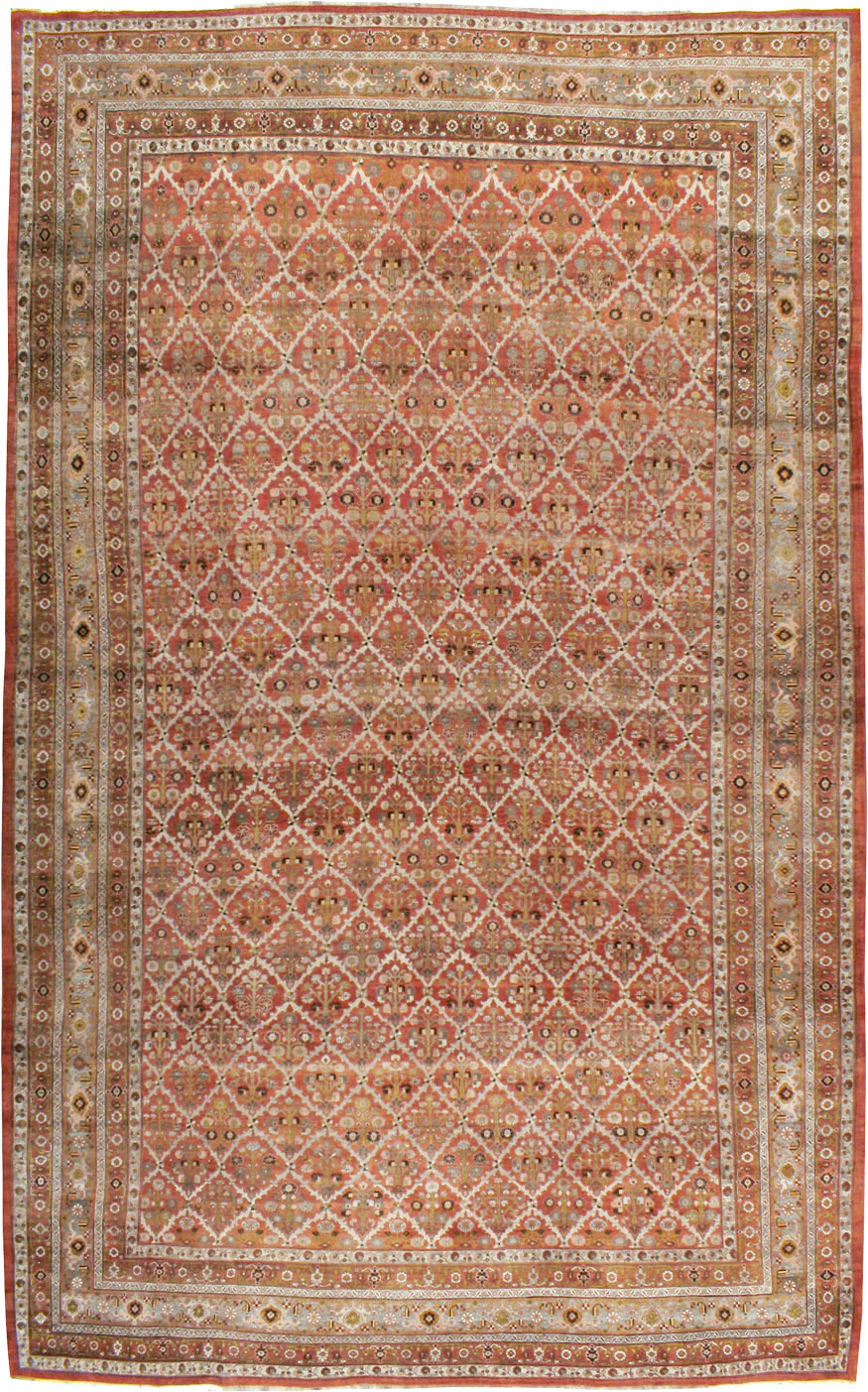 Antique Persian Bidjar Carpet, No.23226 - Staging