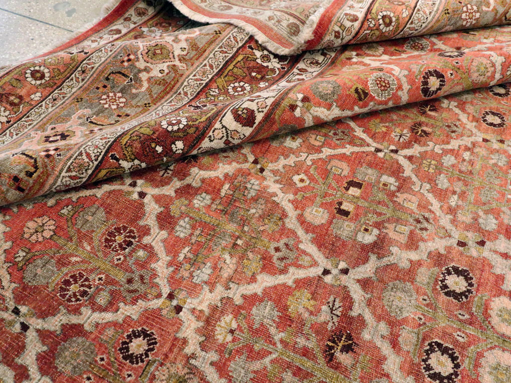 Antique Persian Bidjar Carpet, No.23226 - Staging