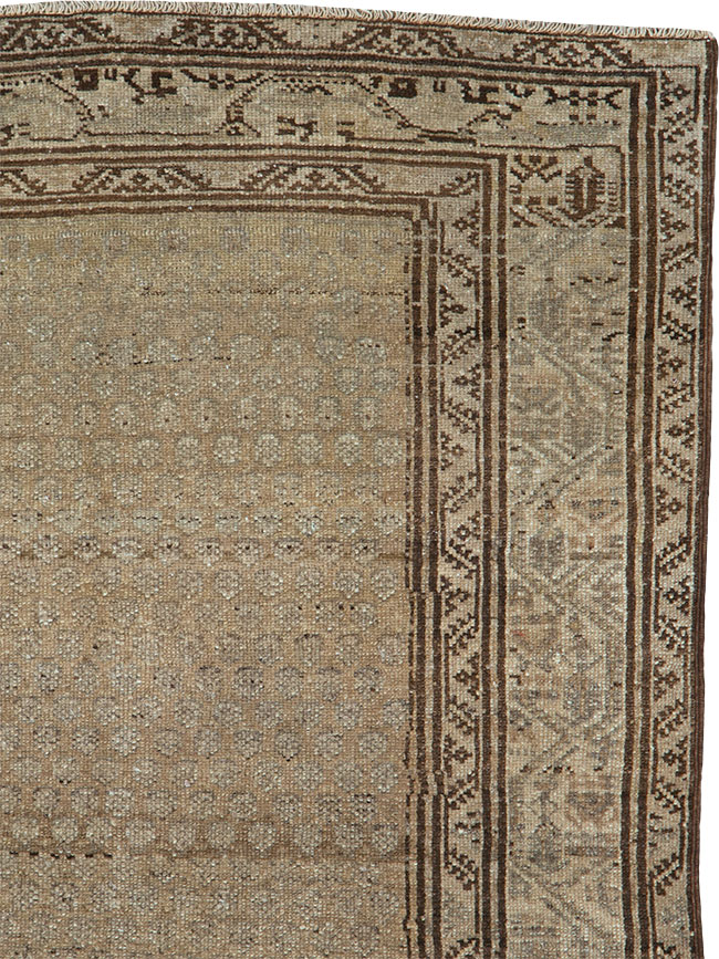 Vintage Persian Malayer Rug, No.23227 - Staging