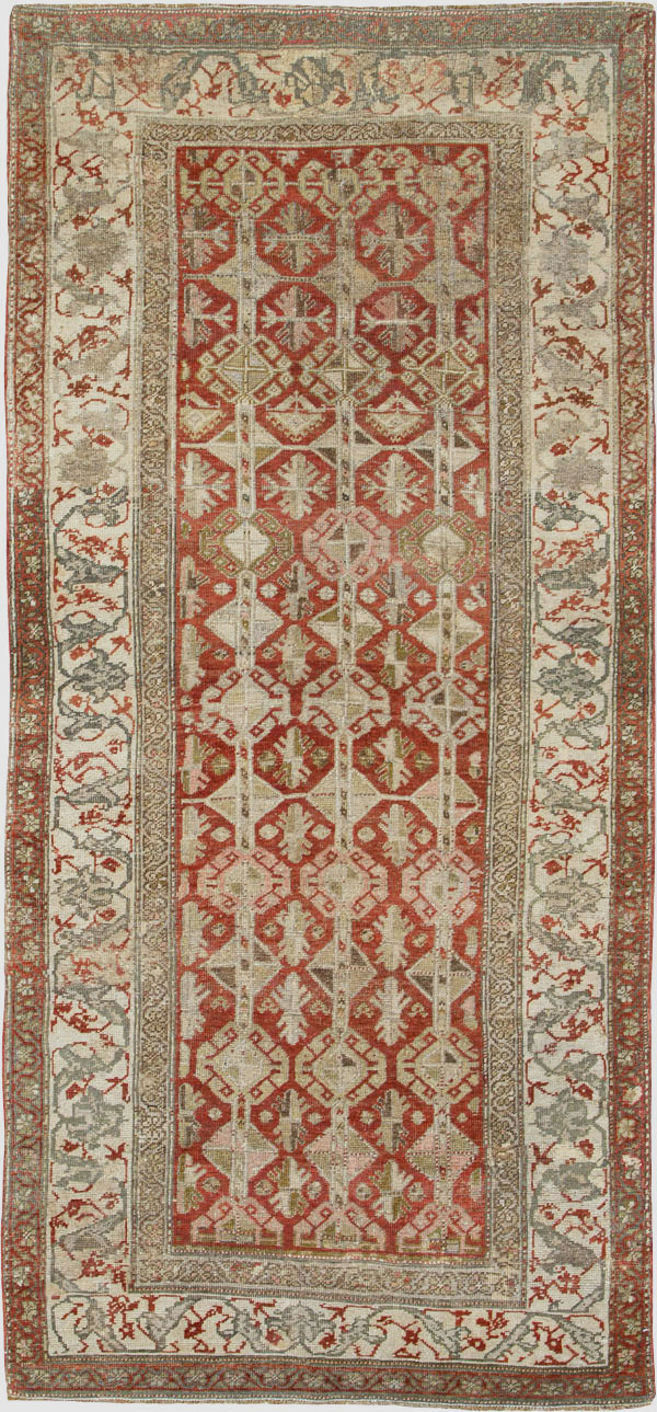 Antique Persian Bidjar Rug, No.23228 - Staging