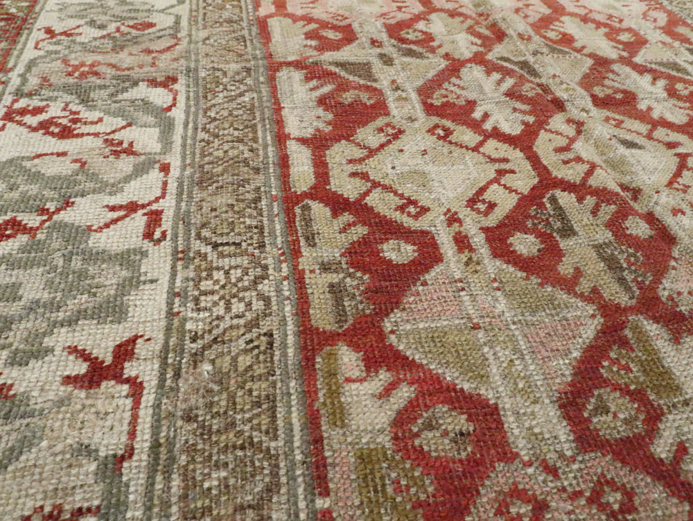 Antique Persian Bidjar Rug, No.23228 - Staging